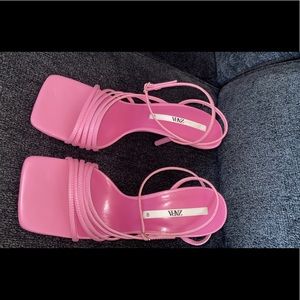 Pink Zara heels